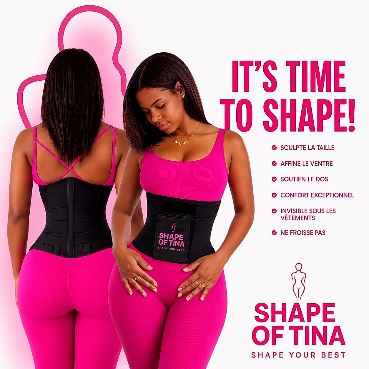 Shape of Tina — affiche It's time to shape